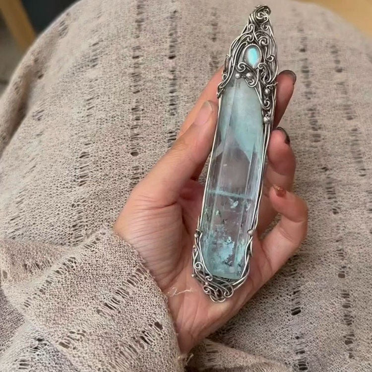 ZOMIRAGE Sky Temple Crystal Talisman Pendant product image