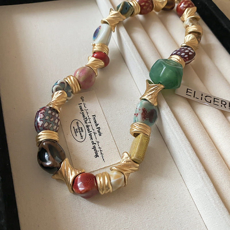 ZoMirage Ancient Energy Bead Necklace alternate view