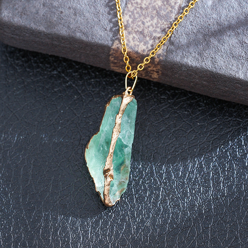 ZOMIRAGE Verdant Rift Fluorite Talisman Pendant product image