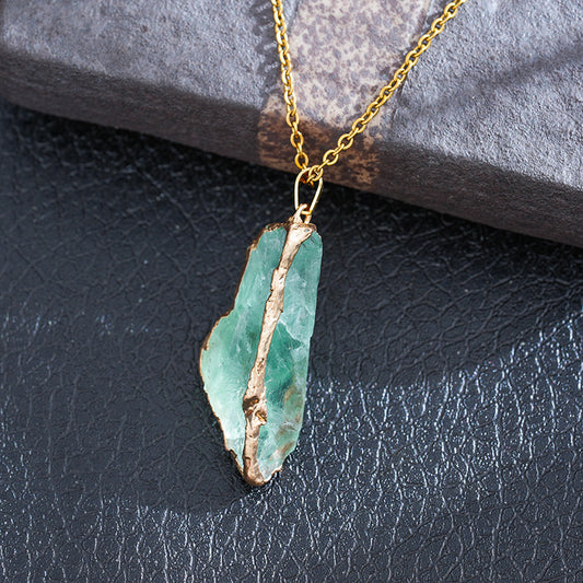 ZOMIRAGE Verdant Rift Fluorite Talisman Pendant product image